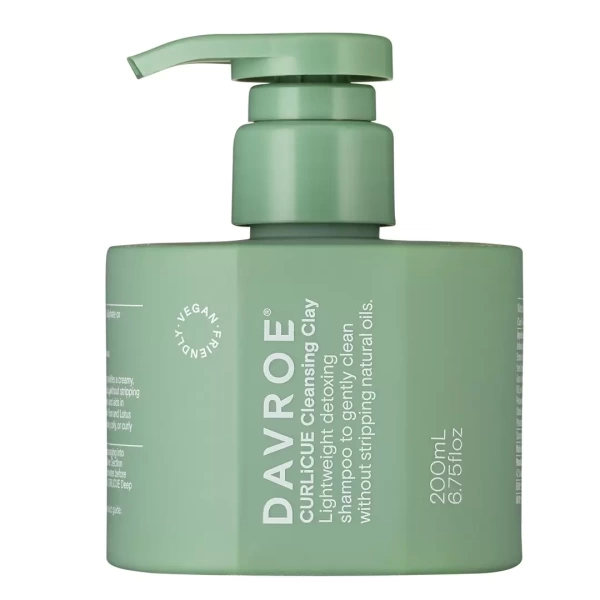 Oczyszczający szampon z glinką do włosów kręconych i falowanych DAVROE CURLiCUE Cleansing Clay